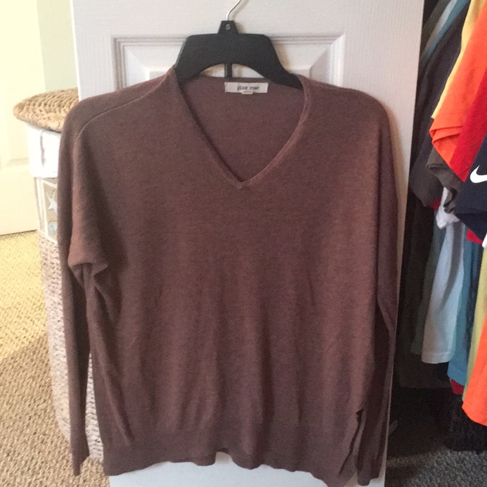 Brown sweater